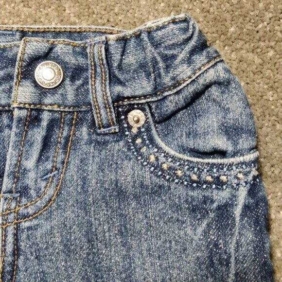 LEVI'S sparkling jeans for girls size 2T - Picture 2 of 3
